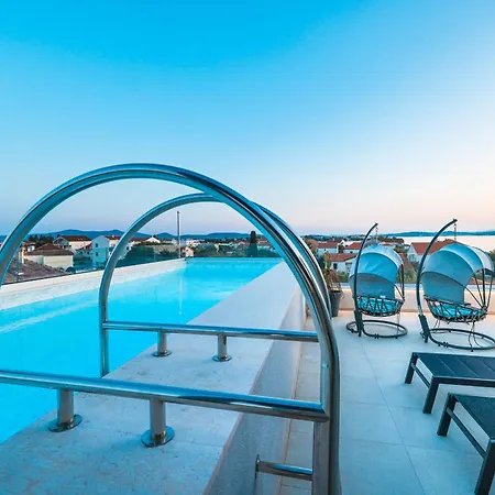 Διαμέρισμα Penthouse Croatiendream With 3 Bedrooms, Pool And Sea View