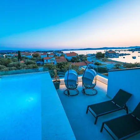 Apartamento Penthouse Croatiendream With 3 Bedrooms, Pool And Sea View *