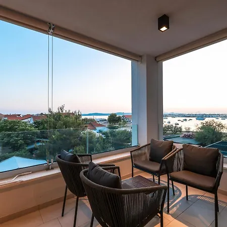 Penthouse Croatiendream With 3 Bedrooms, Pool And Sea View Lejlighed
