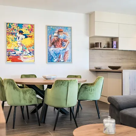 Lejlighed Penthouse Croatiendream With 3 Bedrooms, Pool And Sea View