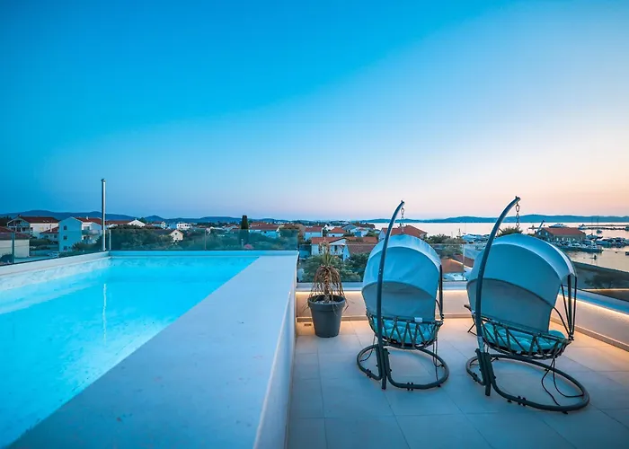 Penthouse Croatiendream With 3 Bedrooms, Pool And Sea View *